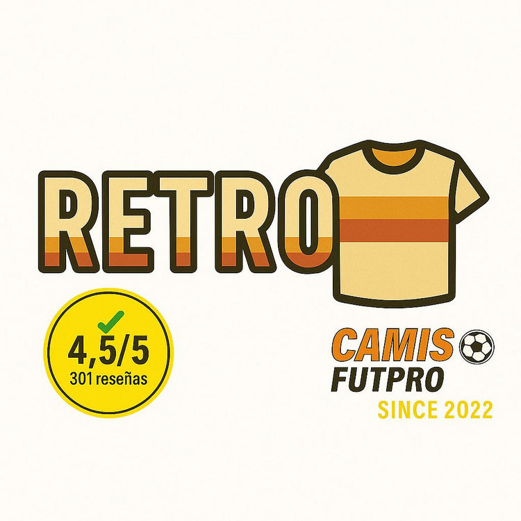 🔙 RETRO • Camisetas Retro de Fútbol | Ediciones Clásicas y Vintage • Retro Jerseys ⚽ | Modelos Históricos de Clubes y Selecciones