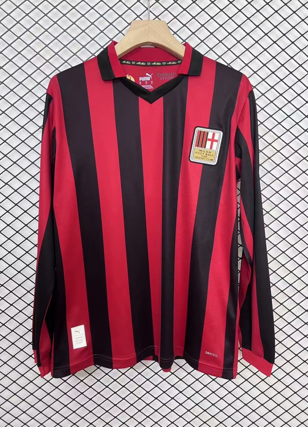 CAMISETA AC MILÁN 24/25 EDICIÓN 125 AÑOS (MANGA LARGA)