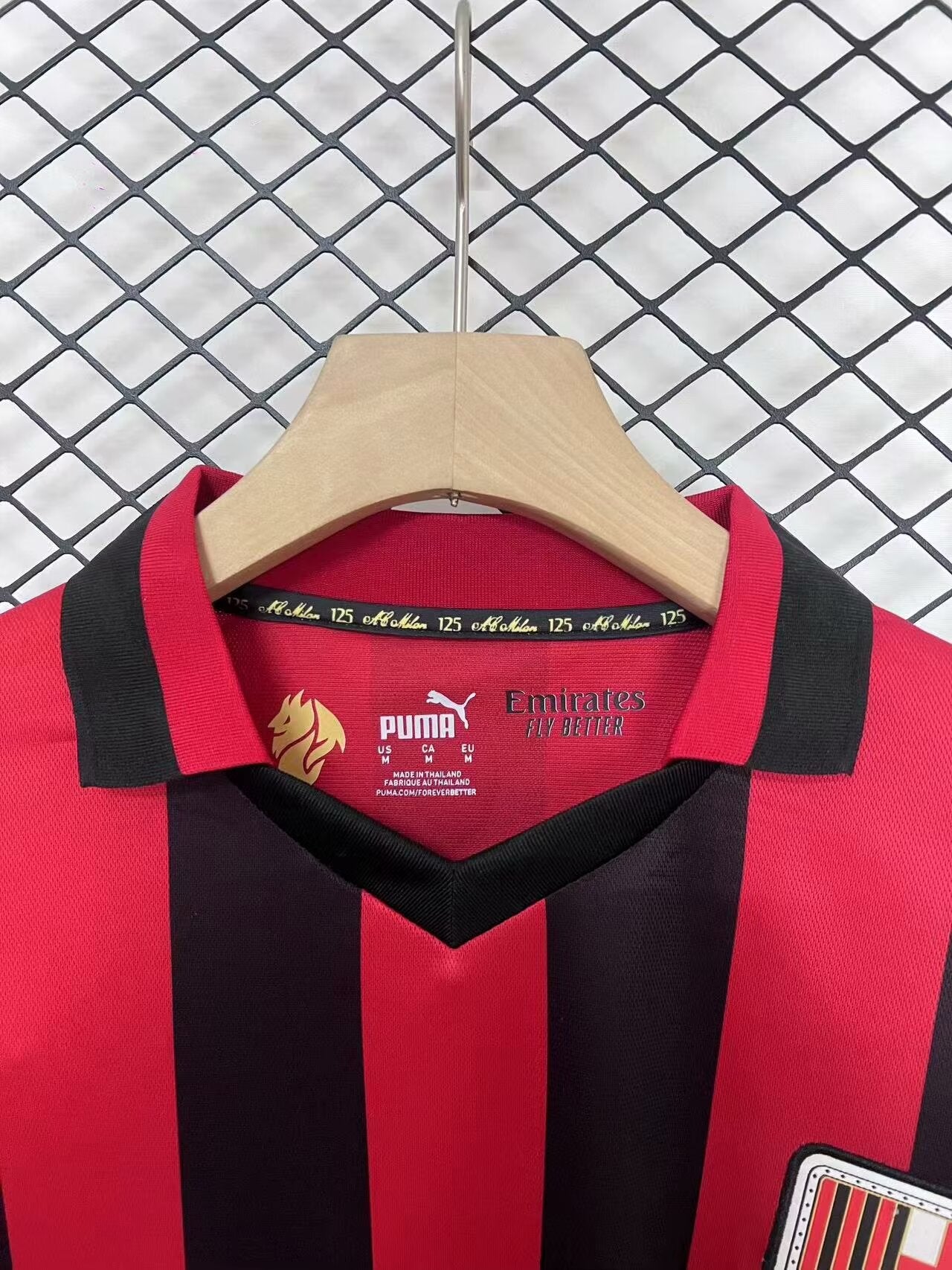 CAMISETA AC MILÁN 24/25 EDICIÓN 125 AÑOS (MANGA LARGA)