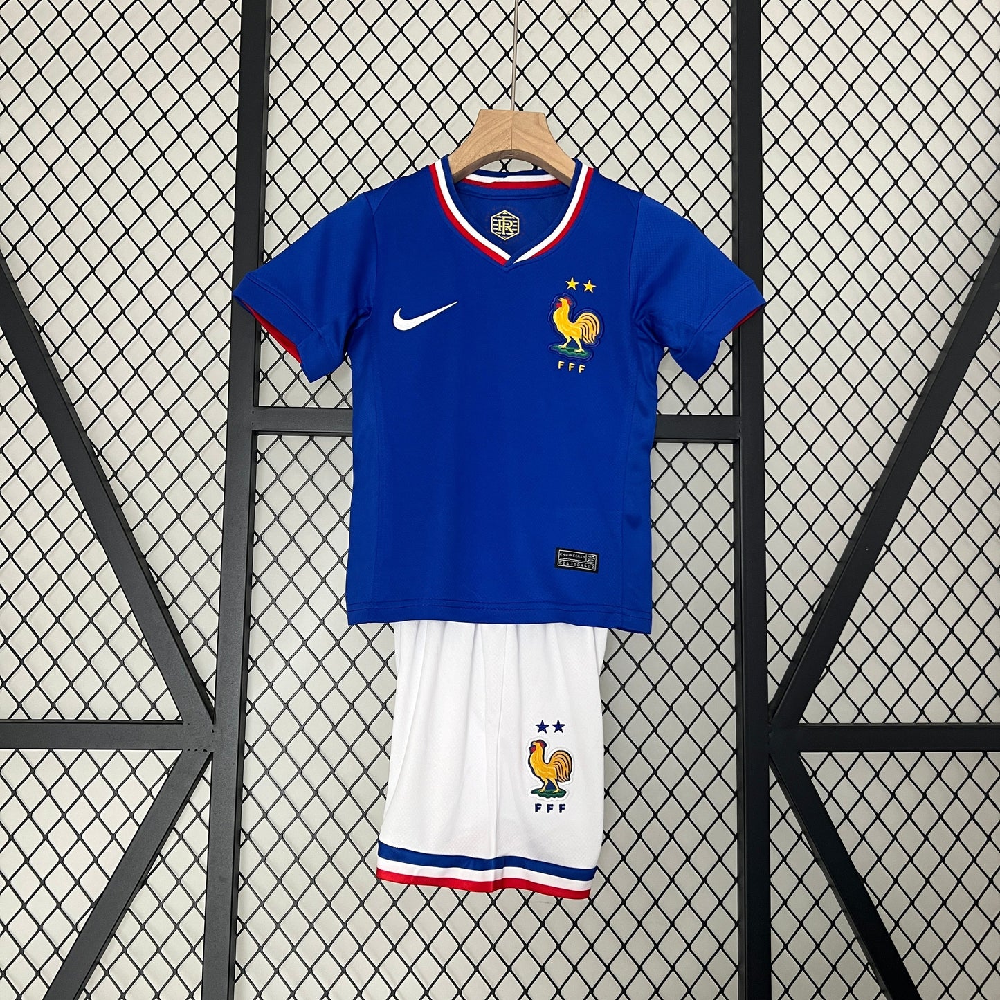 CAMISETA FRANCIA I EURO 2024/2025/2026 KIT PARA NIÑOS
