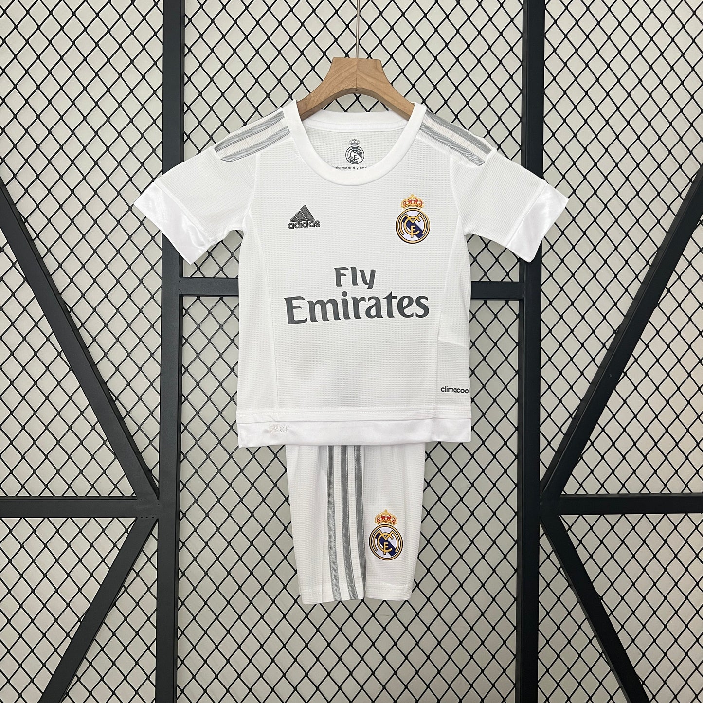 CAMISETA REAL MADRID I 15/16 KIT PARA NIÑOS (RETRO)