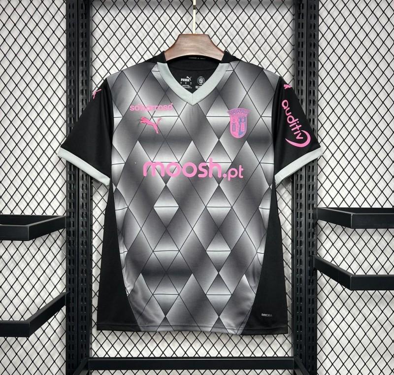 CAMISETA BRAGA II 24/25 HOMBRES - NEGRO