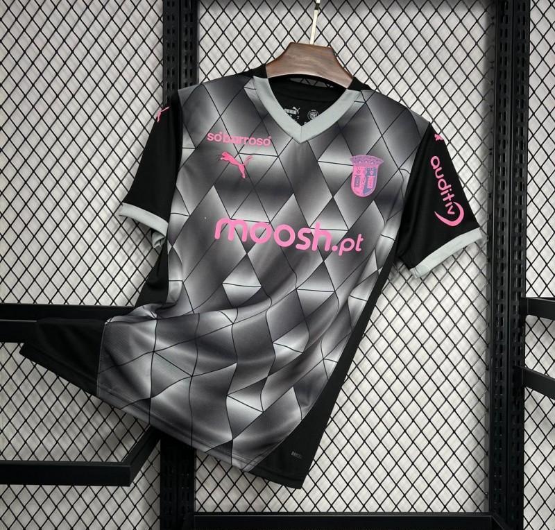 CAMISETA BRAGA II 24/25 HOMBRES - NEGRO