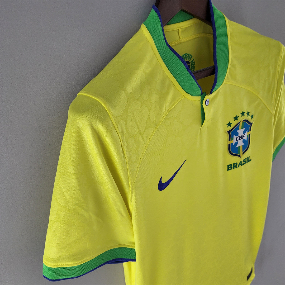 CAMISETA BRASIL I COPA DEL MUNDO 2022 HOMBRES