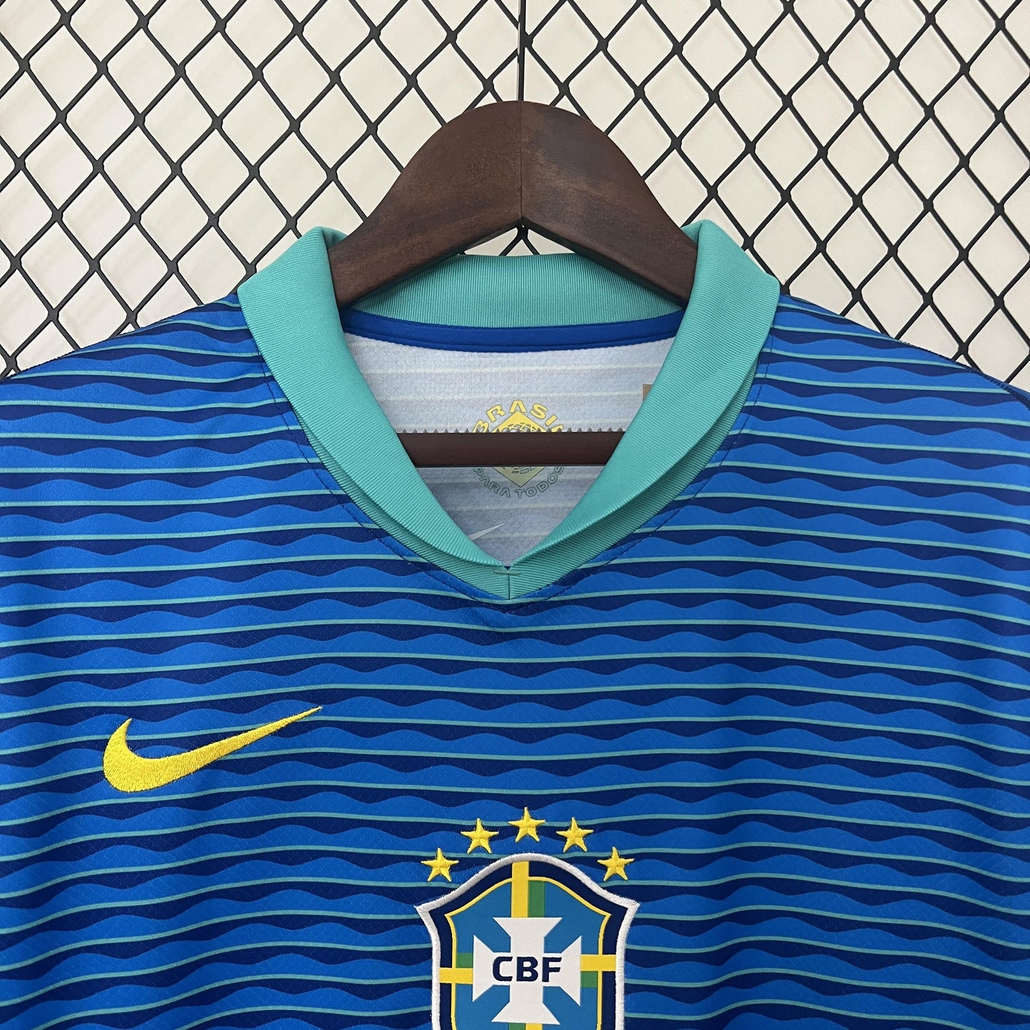 CAMISETA BRASIL II COPA AMÉRICA 2024/2025/2026 HOMBRES
