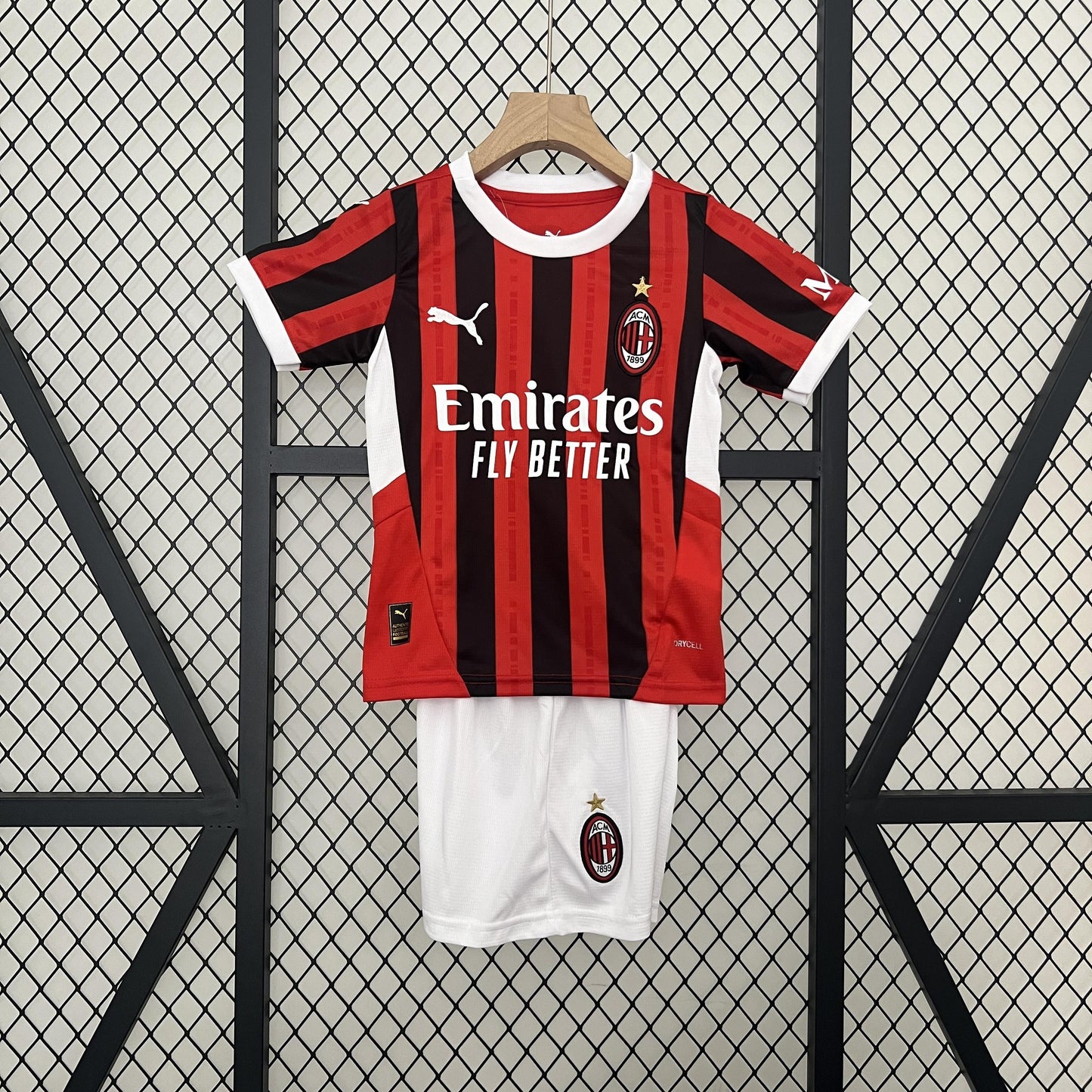 CAMISETA MILÁN I 24/25 KIT PARA NIÑOS