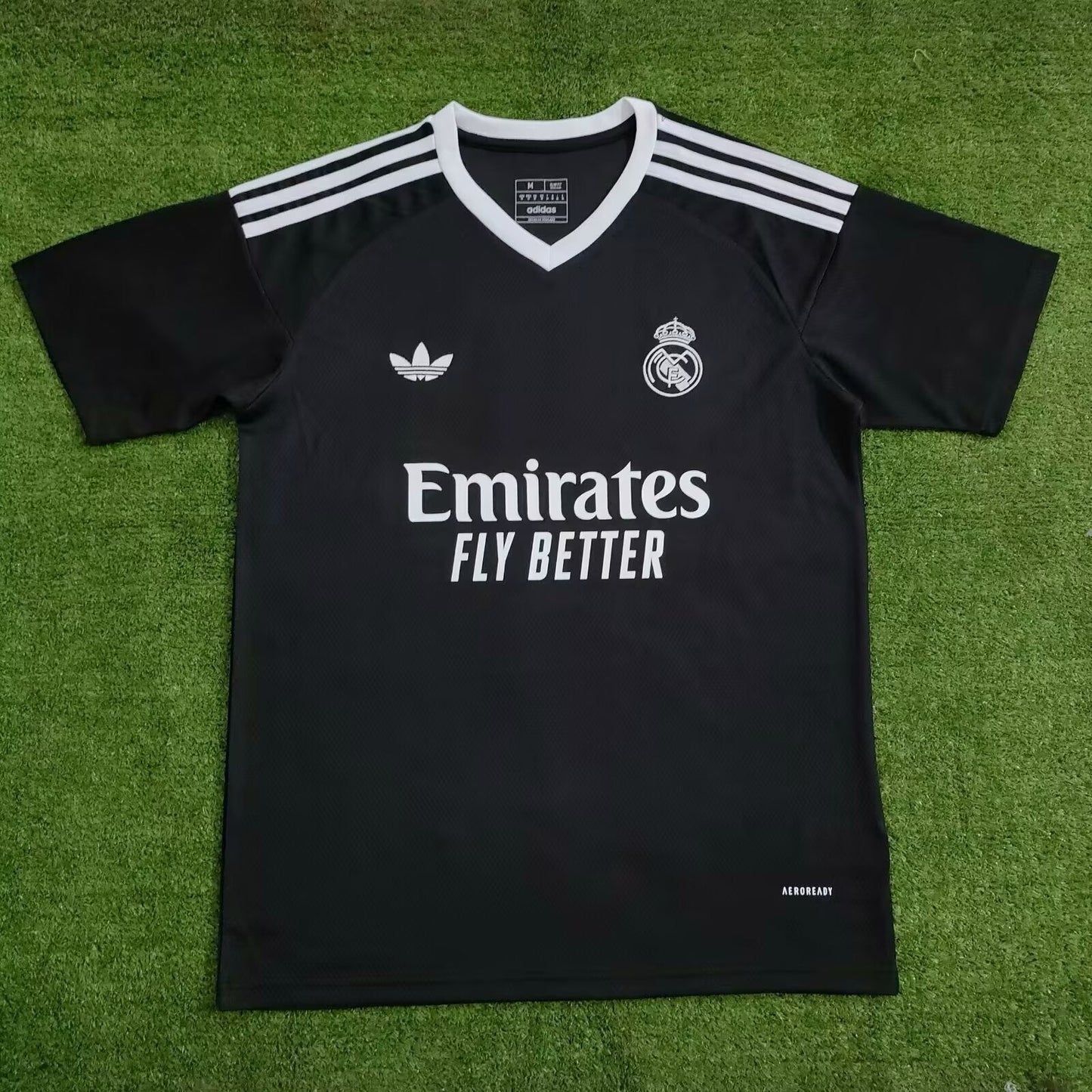 CAMISETA REAL MADRID PORTERO I 24/25 HOMBRES - NEGRO