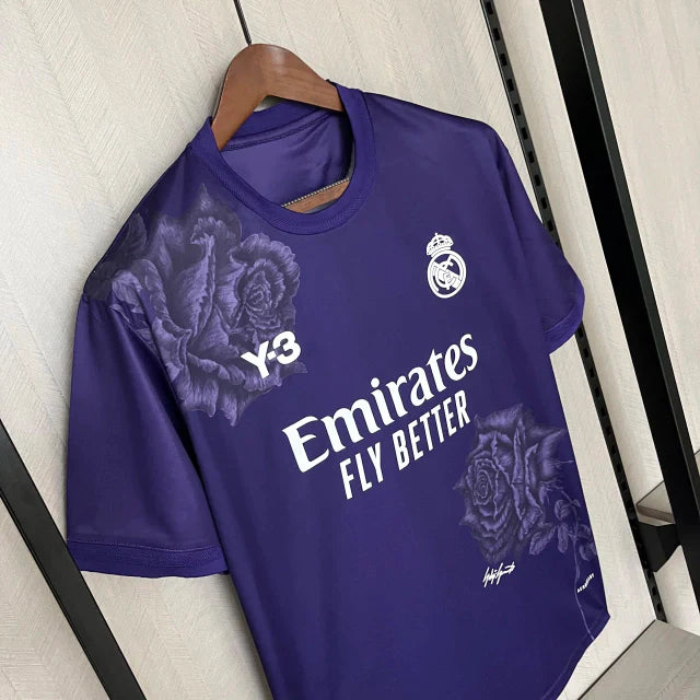 CAMISETA REAL MADRID Y-3 23/24 HOMBRES - PÚRPURA