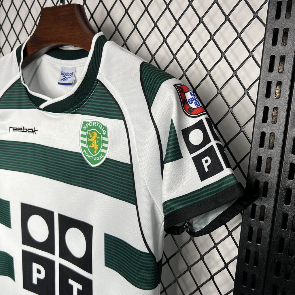 CAMISETA SPORTING I 01/03 KIT PARA NIÑOS (RETRO)