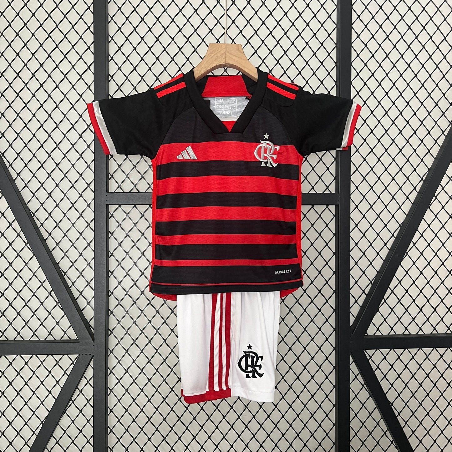 CAMISETA FLAMENGO I 24/25 KIT PARA NIÑOS