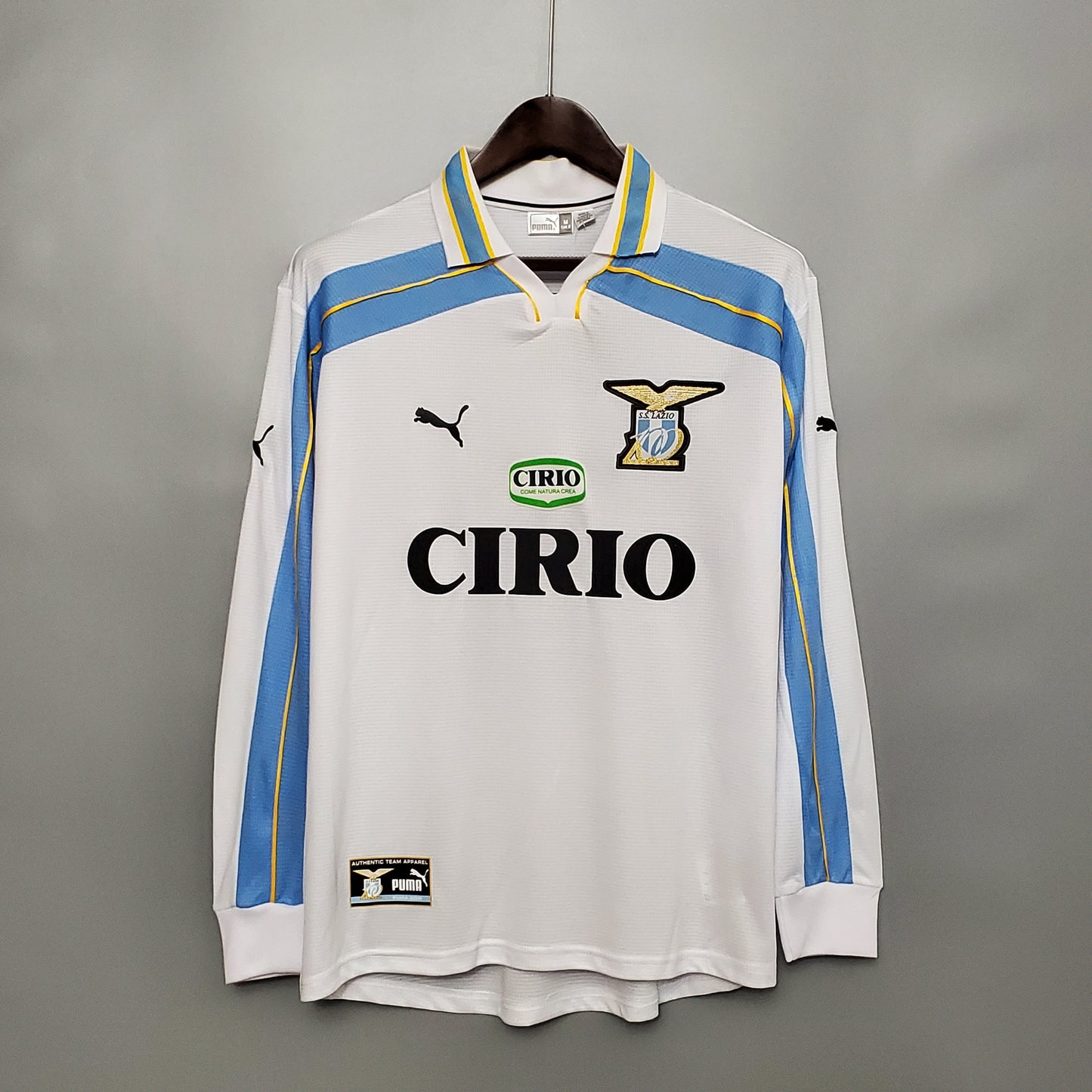 LAZIO II 00/01 HOMBRES (RETRO) MANGA LARGA
