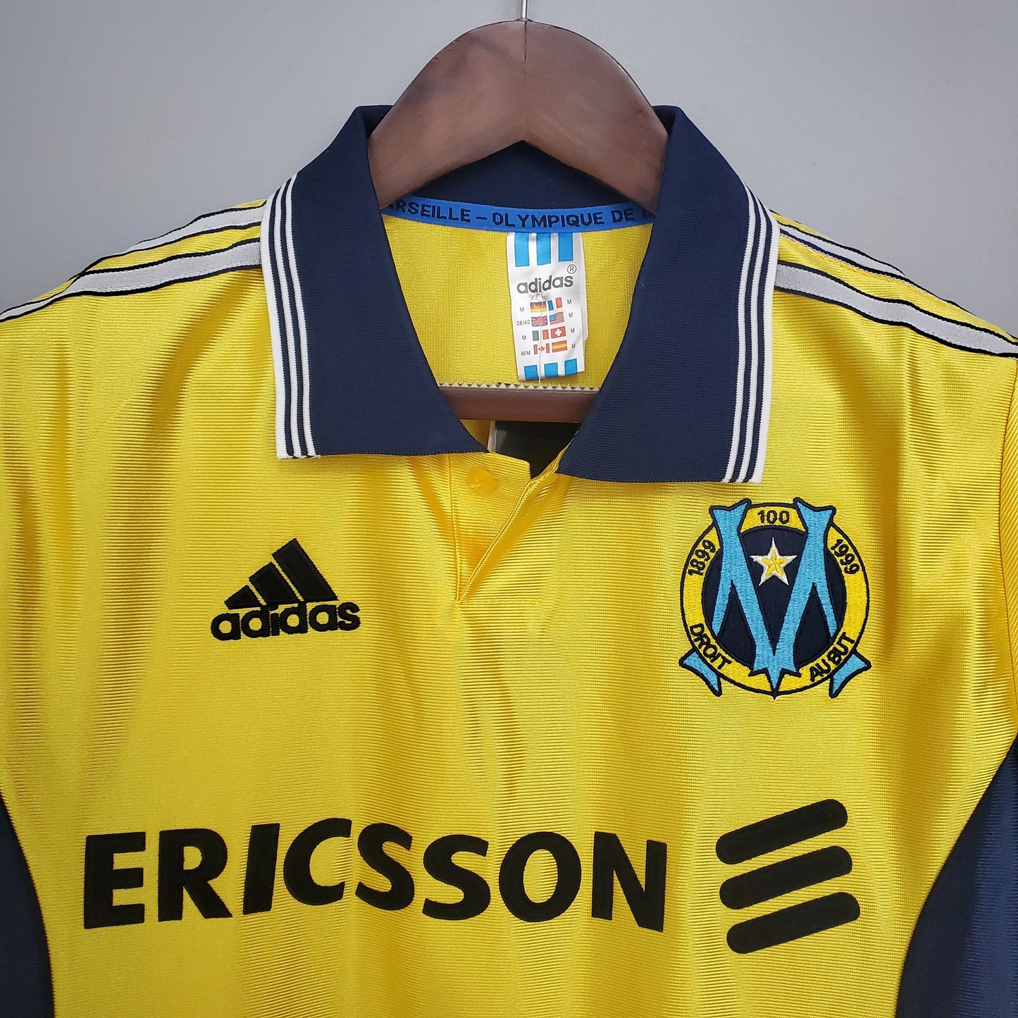 OLYMPIQUE MARSEILLE V 98/99 HOMBRES (RETRO)