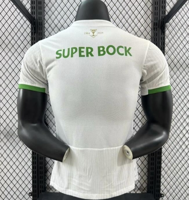 CAMISETA SPORTING LISBOA II EDICIÓN TAZA DE TAZAS 24/25 HOMBRES (VERSIÓN DEL JUGADOR)