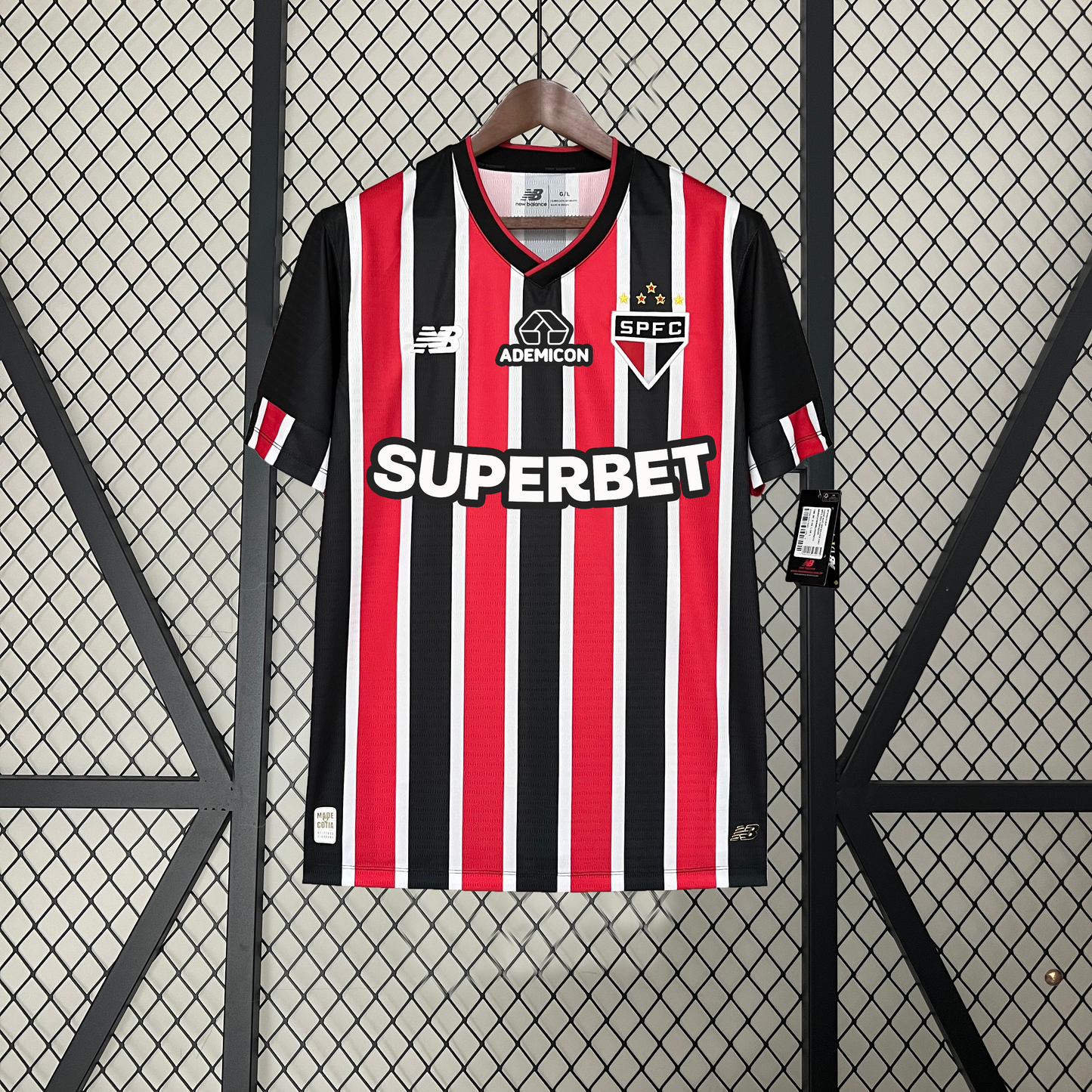CAMISETA SÃO PAULO II TODOS LOS PATROCINADORES 24/25 HOMBRES