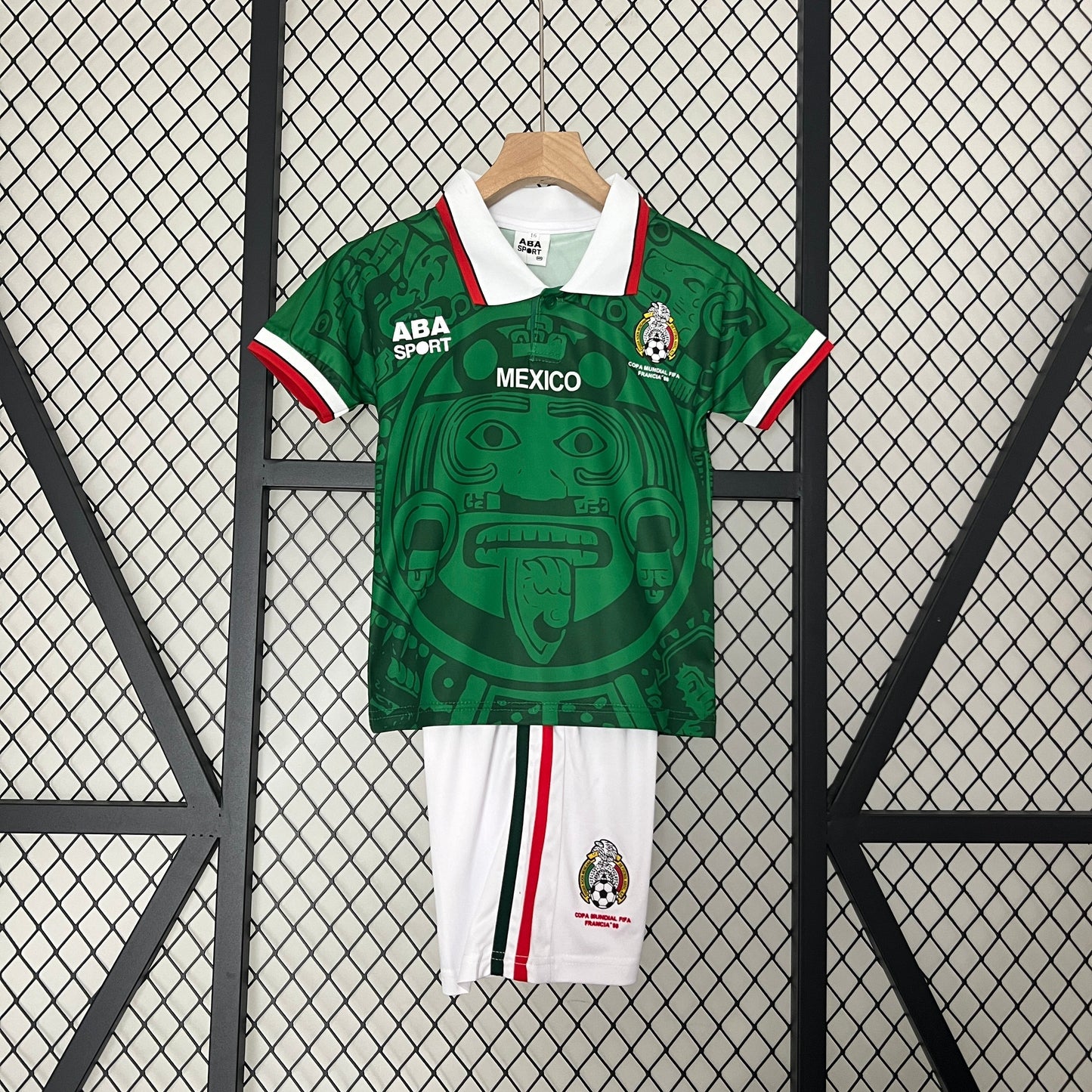 CAMISETA MÉXICO I 1998 KIT PARA NIÑOS (RETRO)