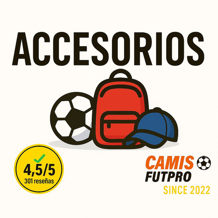 🎒 ACCESORIOS 	•	Accesorios de Fútbol | Mochilas, Balones y Gorras 	•	Football Accessories 🎽 | Todo para Completar tu Equipación