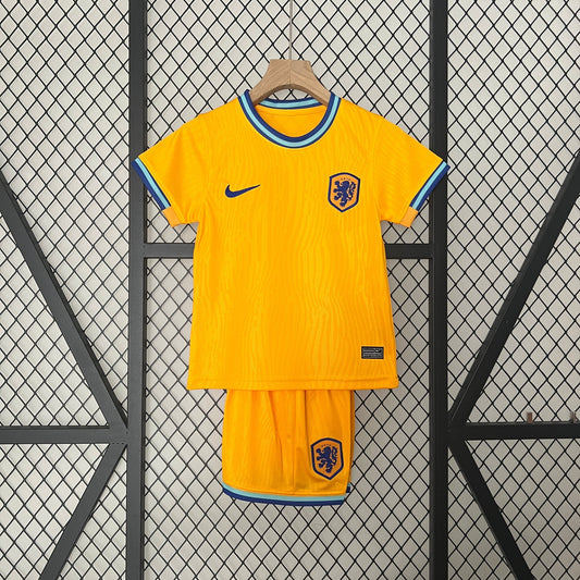 CAMISETA PAÍSES BAJOS I 2024/2025/2026 KIT PARA NIÑOS