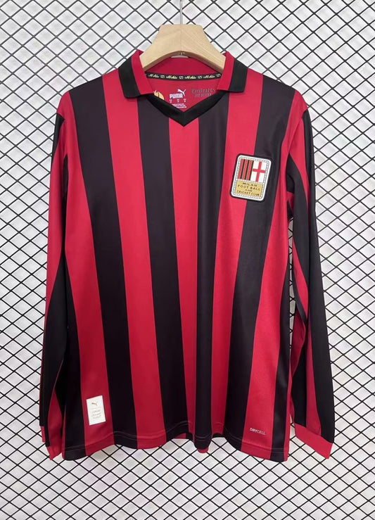 CAMISETA AC MILÁN 24/25 EDICIÓN 125 AÑOS (MANGA LARGA)