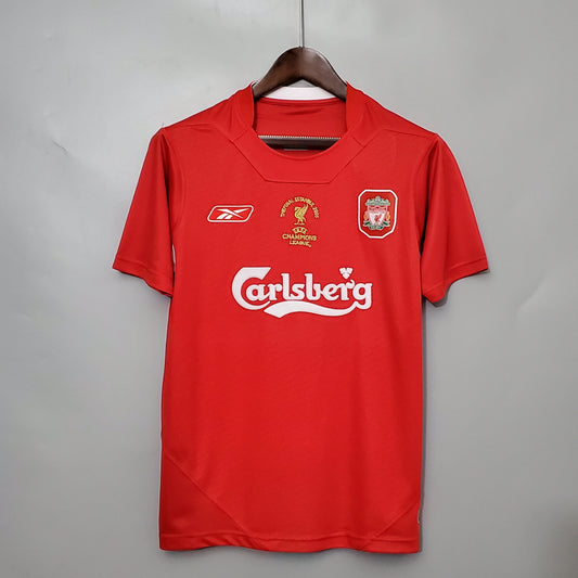 LIVERPOOL I 2005 CHAMPIONS LEAGUE HOMBRES (RETRO)