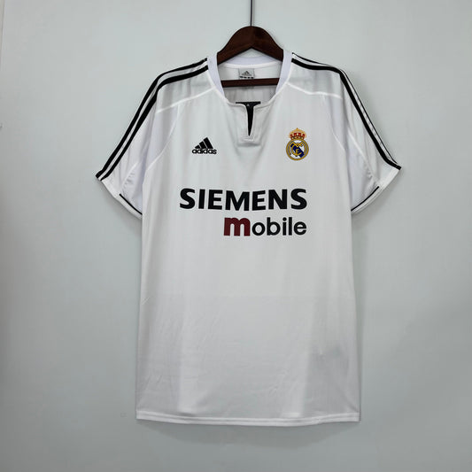 CAMISETA REAL MADRID I 03/04 HOMBRES (RETRO)