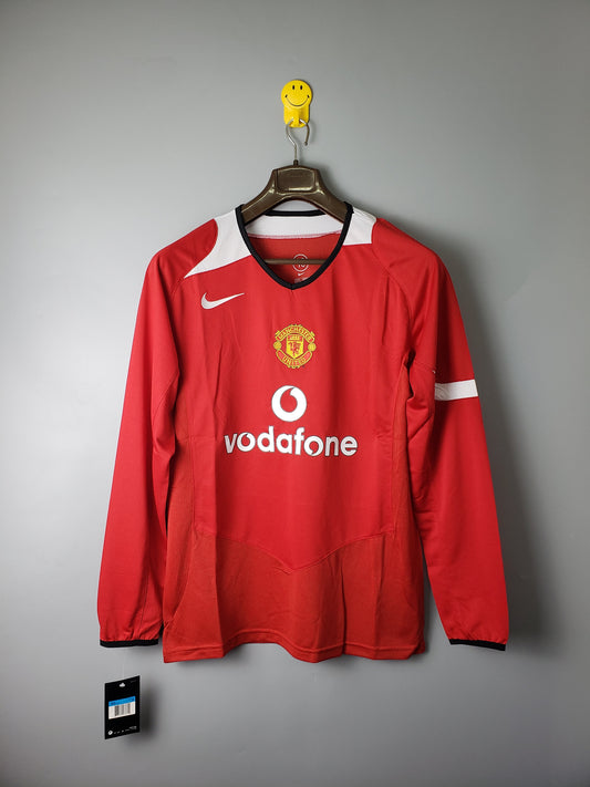 MANCHESTER UNITED I 2005 HOMBRES (RETRO) MANGA LARGA