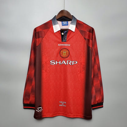 MANCHESTER UNITED I 1996 HOMBRES (RETRO) MANGA LARGA