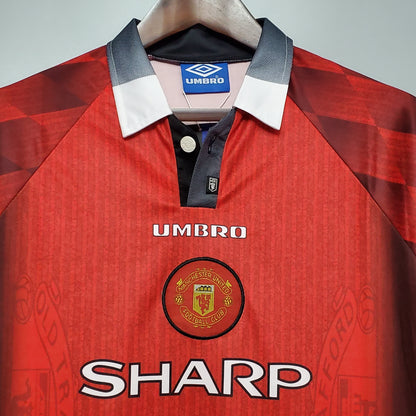 MANCHESTER UNITED I 1996 HOMBRES (RETRO) MANGA LARGA