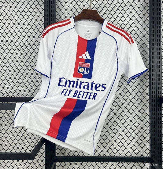 Camiseta Olympique Lyonnais 25/26 ⚽ Primera Equipación | Fan Edition