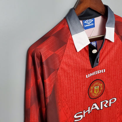MANCHESTER UNITED I 1996 HOMBRES (RETRO) MANGA LARGA