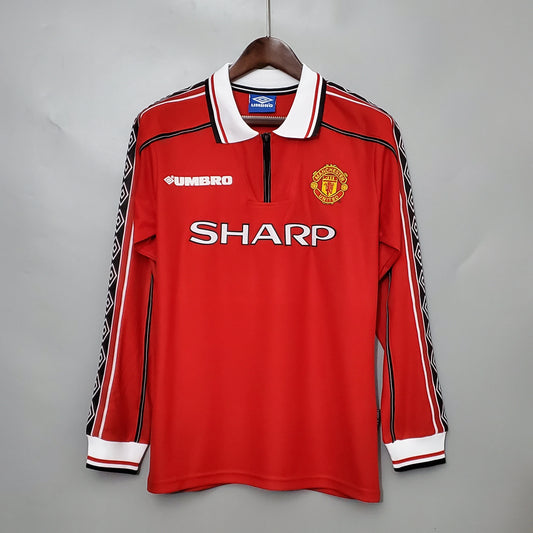 MANCHESTER UNITED I 98/99 HOMBRES (RETRO) MANGA LARGA