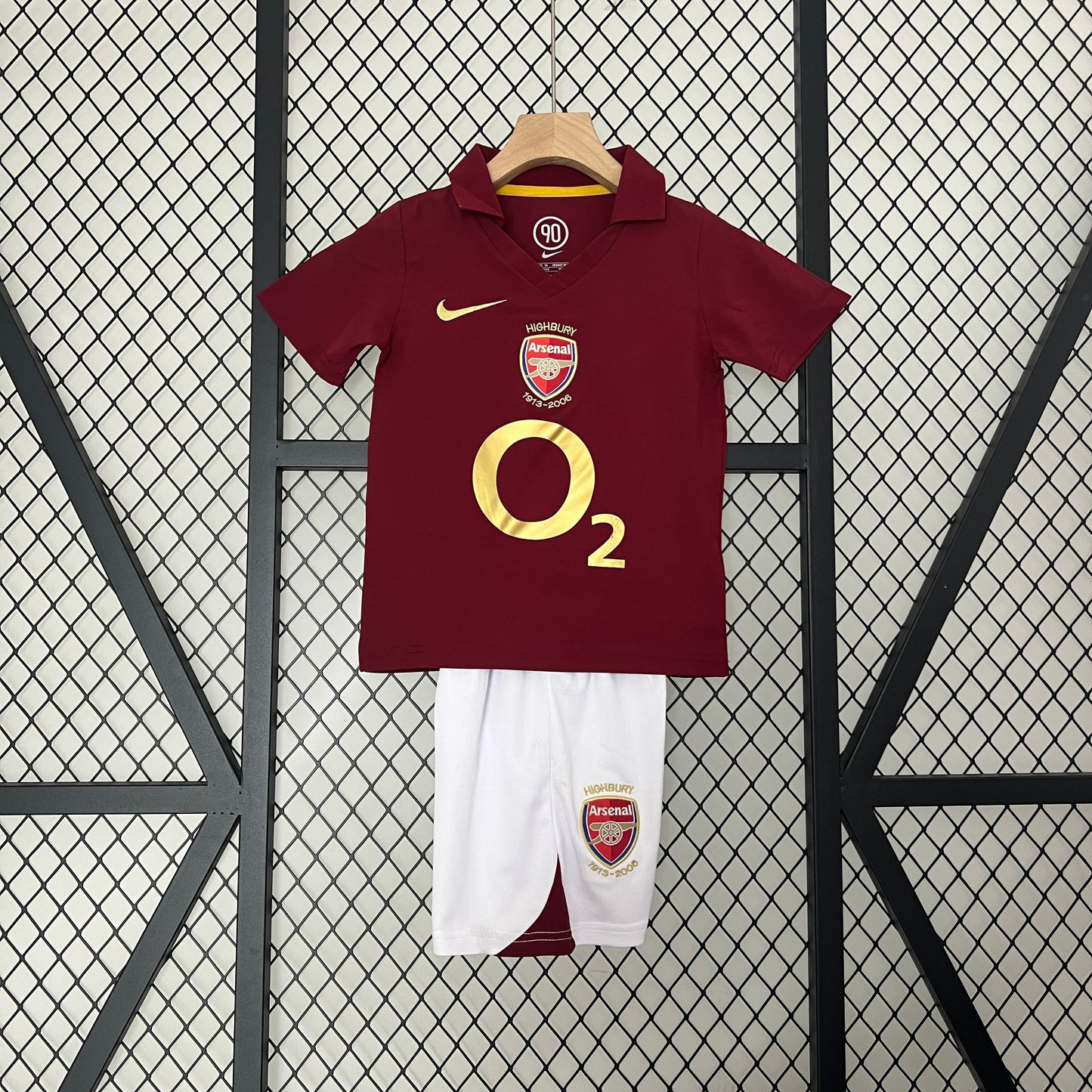 CAMISETA ARSENAL I 05/06 KIT PARA NIÑOS (RETRO)