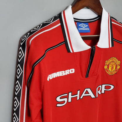 MANCHESTER UNITED I 98/99 HOMBRES (RETRO) MANGA LARGA