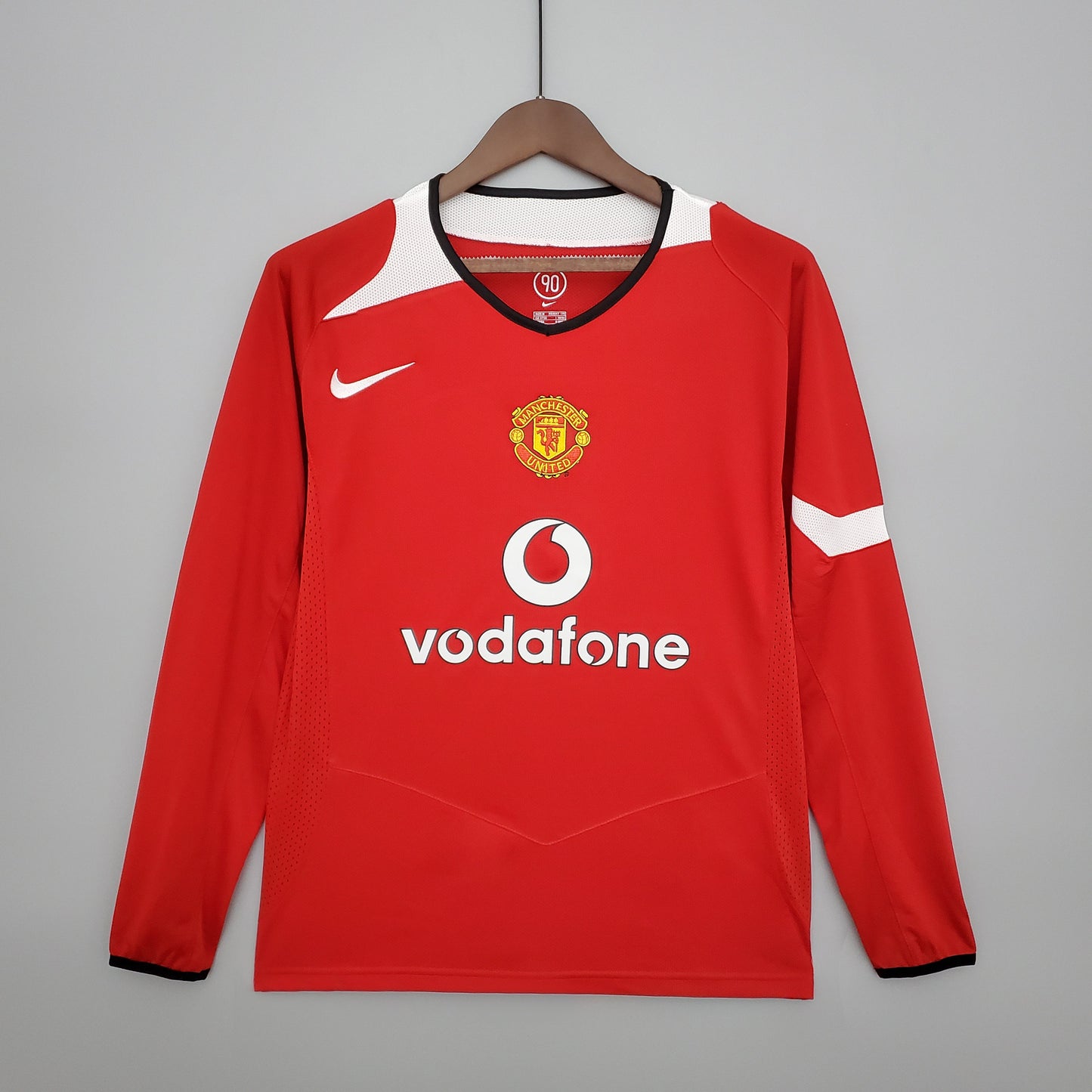 MANCHESTER UNITED I 04/05 HOMBRES (RETRO) MANGA LARGA