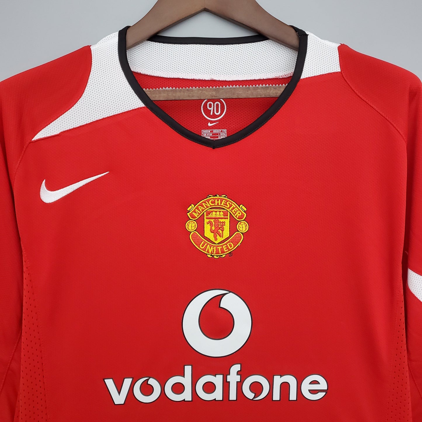MANCHESTER UNITED I 04/05 HOMBRES (RETRO) MANGA LARGA