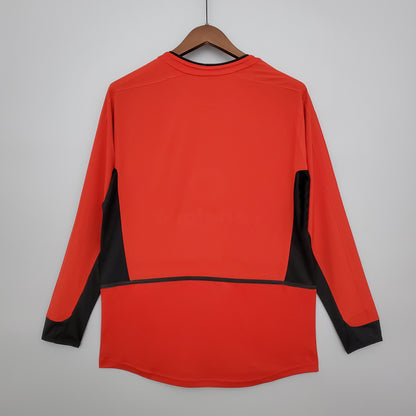 MANCHESTER UNITED I 02/03 HOMBRES (RETRO) MANGA LARGA