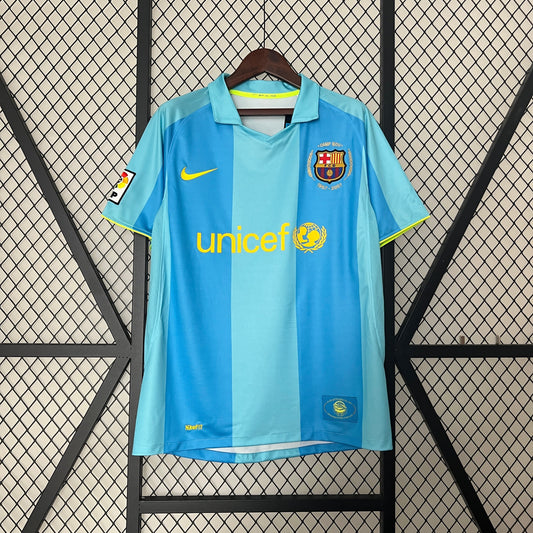CAMISETA BARCELONA II 07/08 HOMBRES (RETRO)
