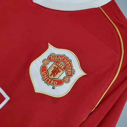 MANCHESTER UNITED I 06/07 HOMBRES (RETRO) MANGA LARGA