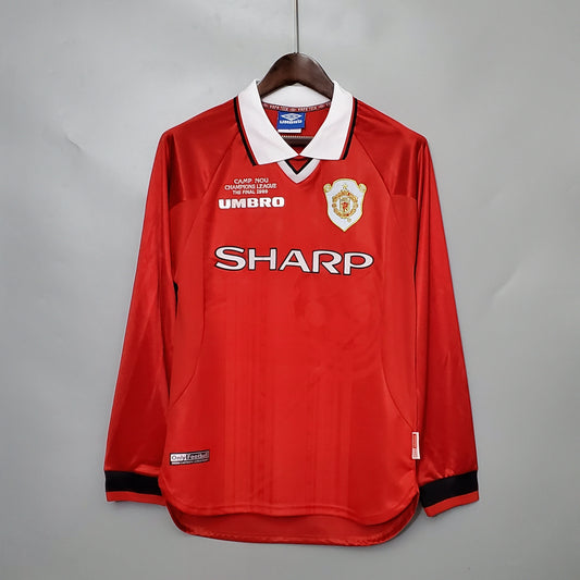 MANCHESTER UNITED I 99/00 HOMBRES (RETRO) MANGA LARGA