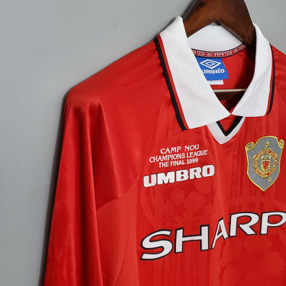 MANCHESTER UNITED I 99/00 HOMBRES (RETRO) MANGA LARGA