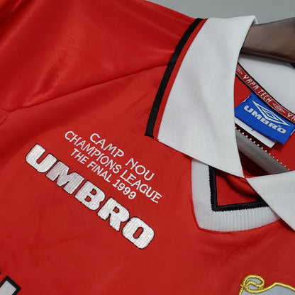 MANCHESTER UNITED I 99/00 HOMBRES (RETRO) MANGA LARGA