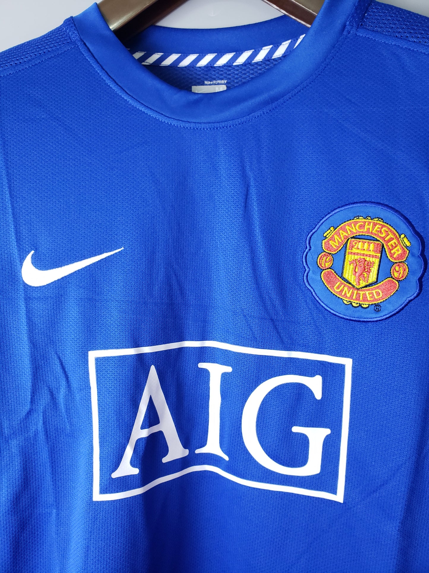 MANCHESTER UNITED I 07/08 HOMBRES (RETRO) MANGA LARGA