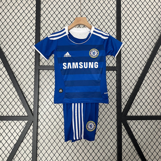 CAMISETA CHELSEA I CHAMPHIONS LEAGUE  2012 KIT PARA NIÑOS (RETRO)