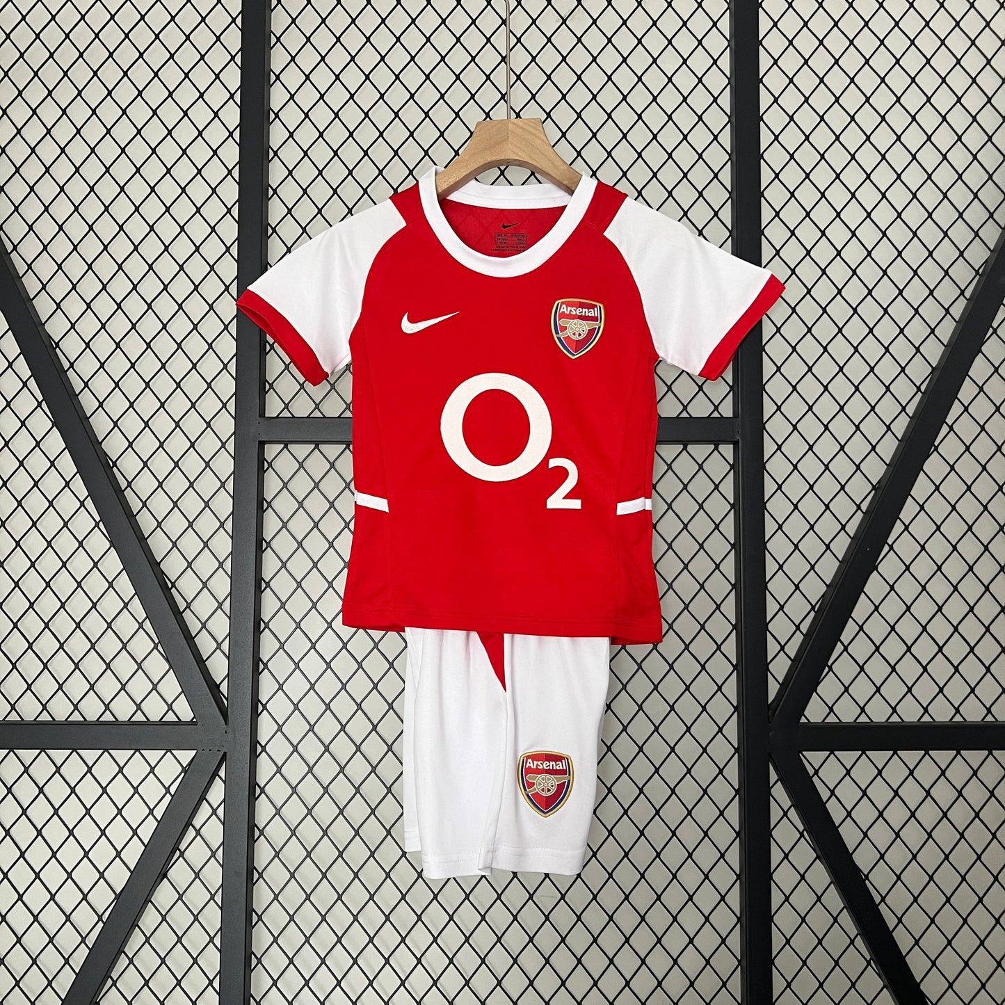 CAMISETA ARSENAL I 02/04 KIT PARA NIÑOS (RETRO)