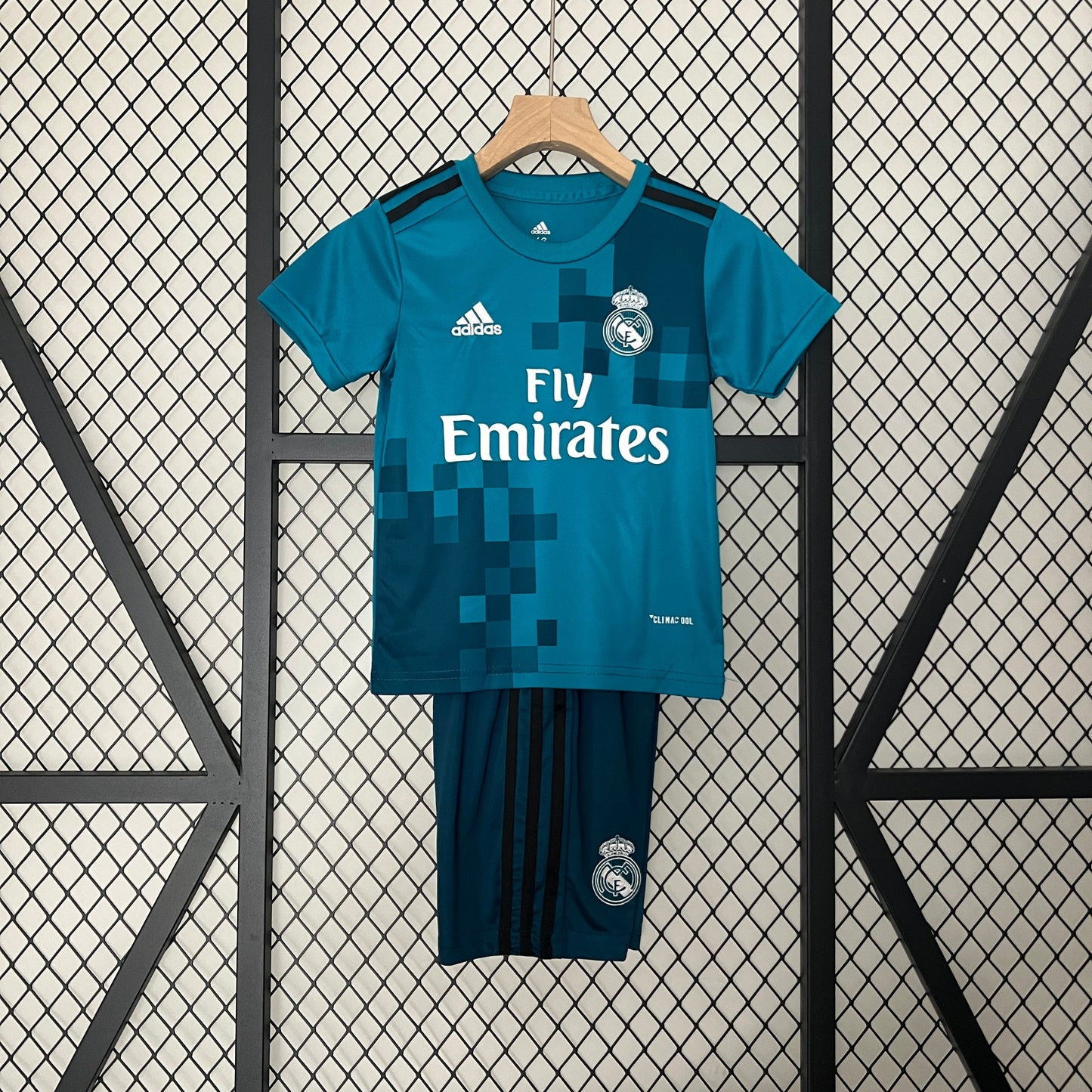 CAMISETA REAL MADRID III 17/18 KIT PARA NIÑOS (RETRO)
