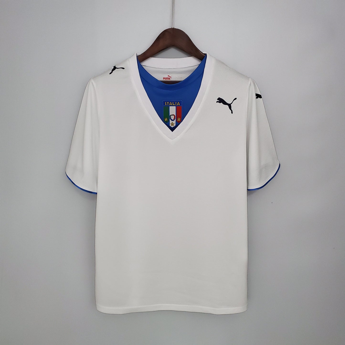CAMISETA ITALIA II MUNDIAL 2006 HOMBRES (RETRO)