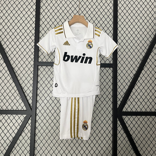CAMISETA REAL MADRID I 11/12 KIT PARA NIÑOS (RETRO)
