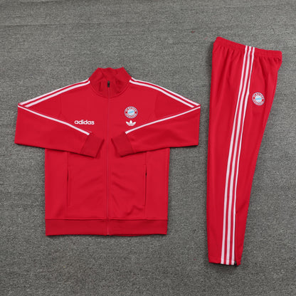 BAYERN MÚNICH CHANDAL 24/25 - UNISEX/UNISEX - ROJO II