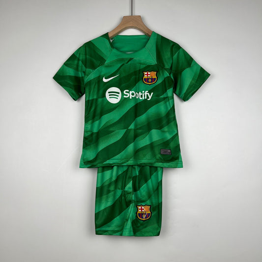BARCELONA PORTERO I 23/24 KIT PARA NIÑOS