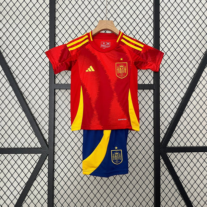 CAMISETA ESPAÑA I EURO 2024/2025/2026 KIT PARA NIÑOS