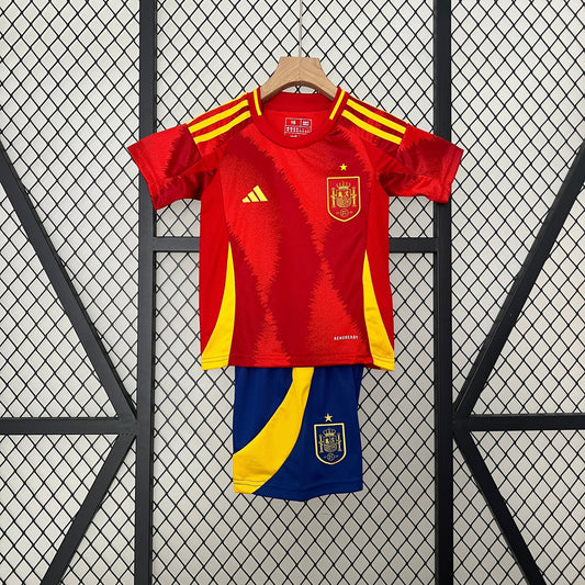 CAMISETA ESPAÑA I EURO 2024/2025/2026 KIT PARA NIÑOS
